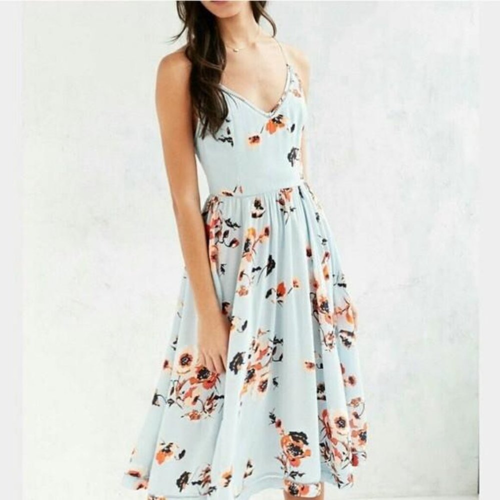 NWT UO Floral Midi Dress